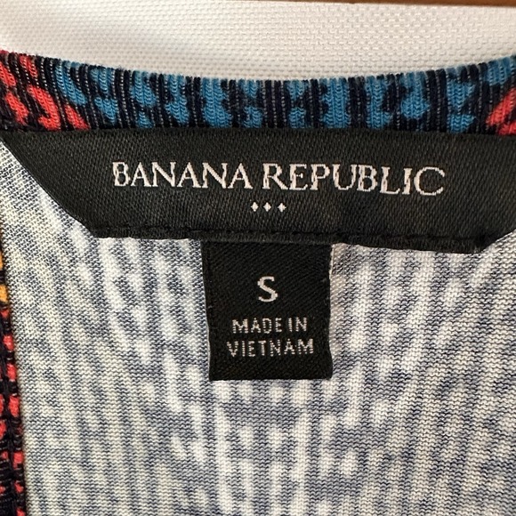 Banana Republic Chevron Maxi Dress Size‎ Small Racer Back Boho Chic Travel Indie - Picture 3 of 9